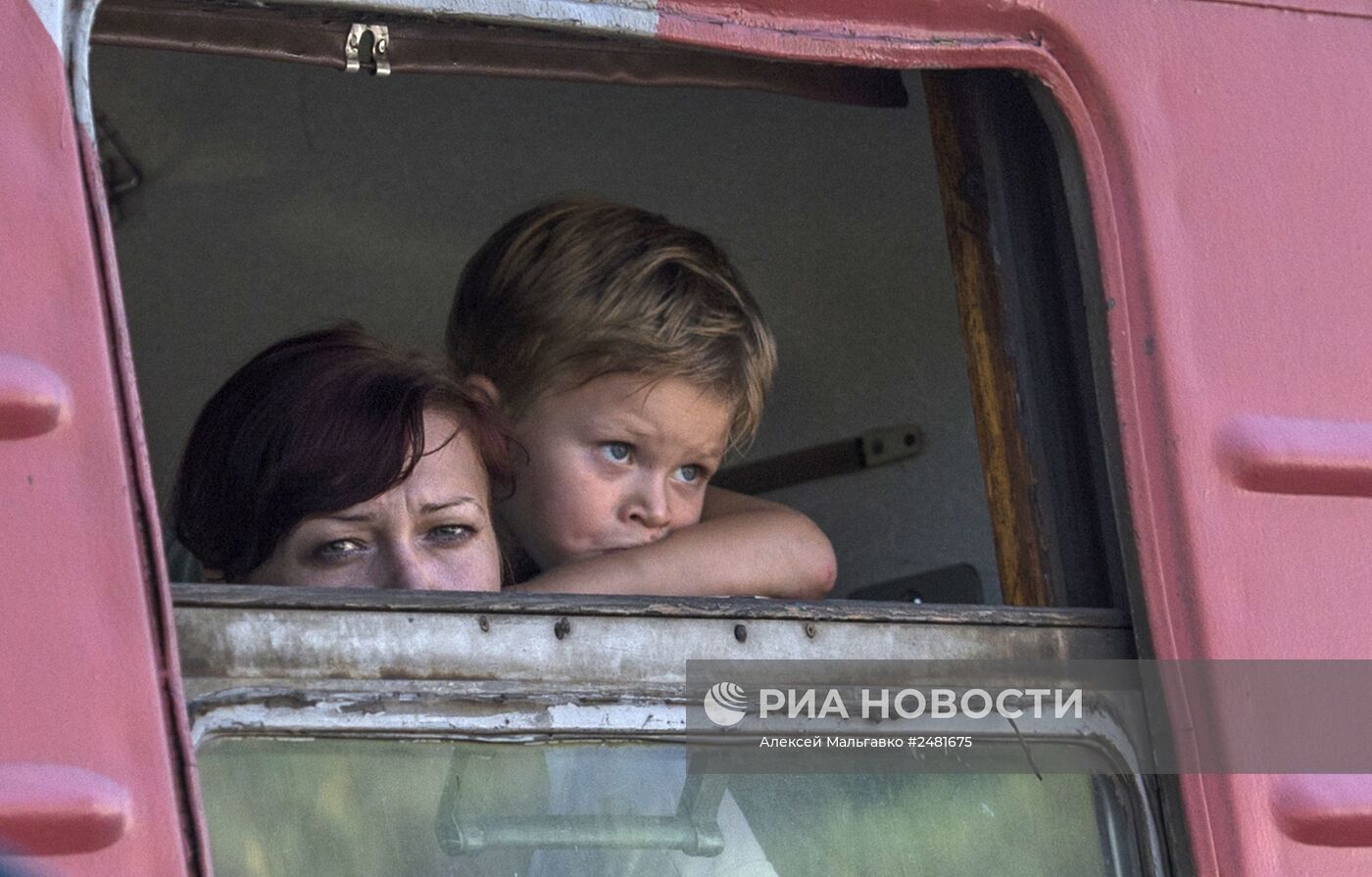 Беженцы из Украины прибыли в Омск