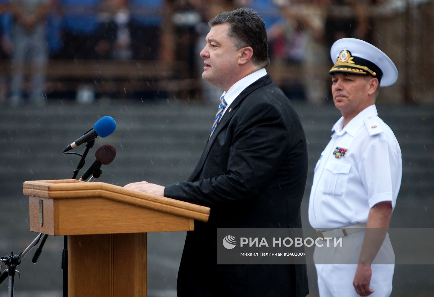 П. Порошенко прибыл в Одессу, чтобы поздравить одесситов с Днем Независимости