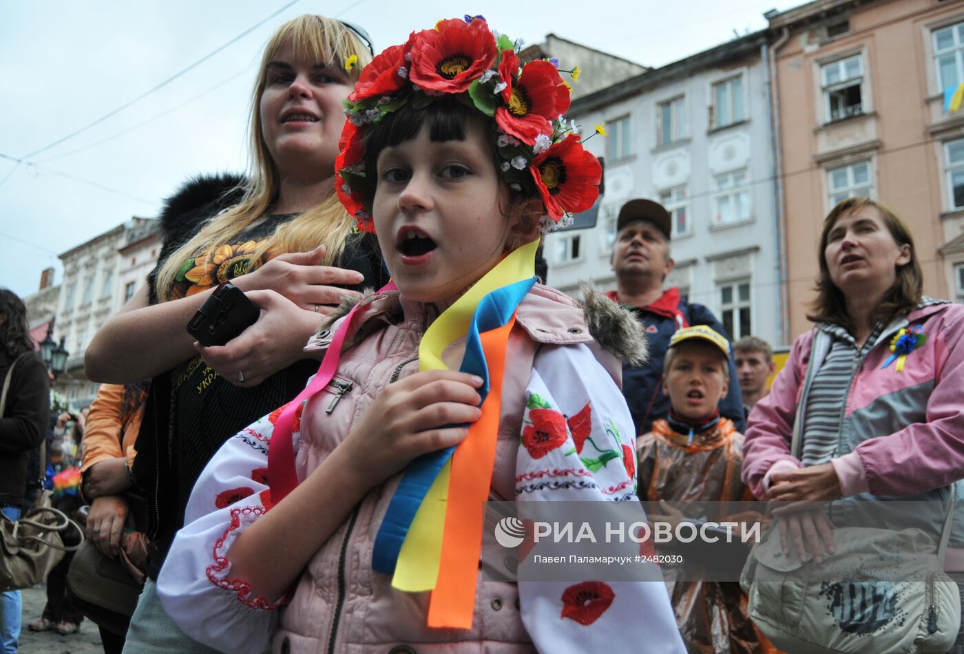 Празднование Дня Независимости Украины