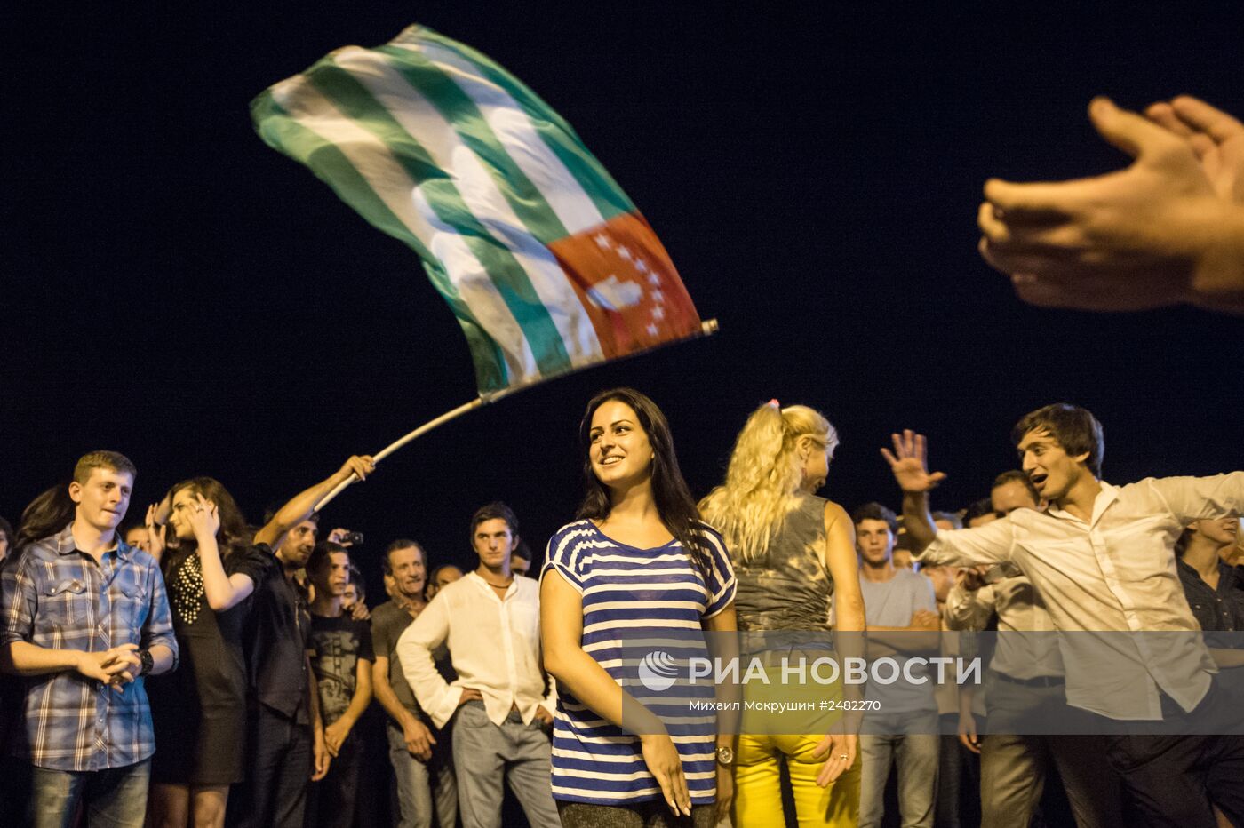Штаб кандидата в президенты Абхазии Рауля Хаджимбы заявил о его победе