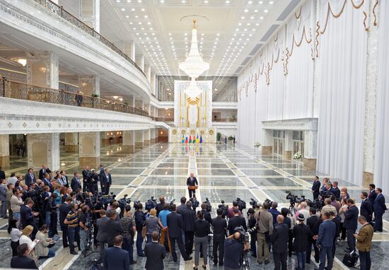 Визит В.Путина в Белоруссию