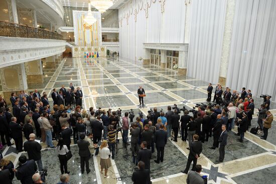 Визит В.Путина в Белоруссию