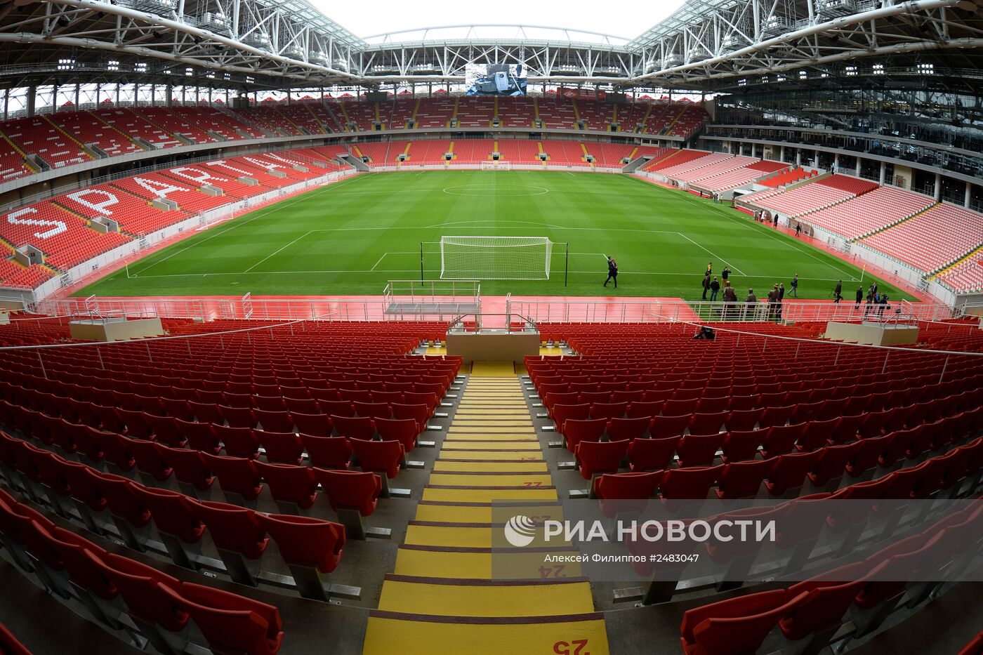 Открытие стадиона футбольного клуба "Спартак" "Открытие Арена"