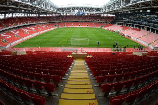 Открытие стадиона футбольного клуба "Спартак" "Открытие Арена"