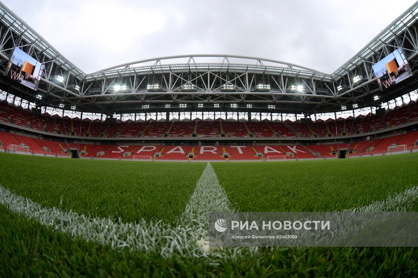 Открытие стадиона футбольного клуба "Спартак" "Открытие Арена"