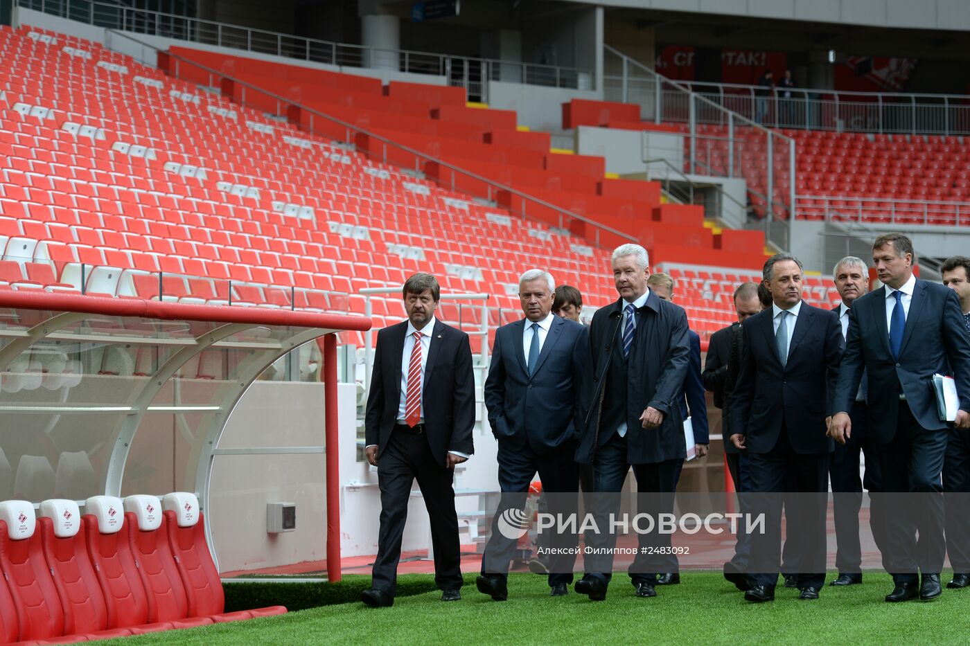 Открытие стадиона футбольного клуба "Спартак" "Открытие Арена"