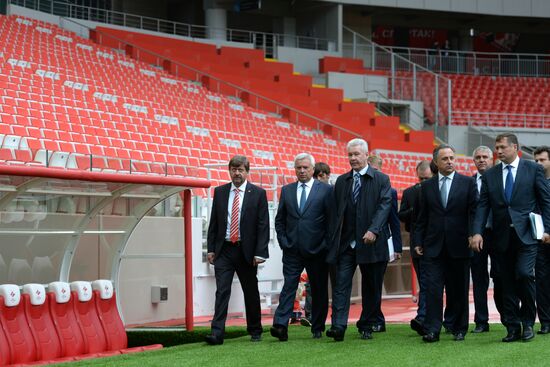 Открытие стадиона футбольного клуба "Спартак" "Открытие Арена"