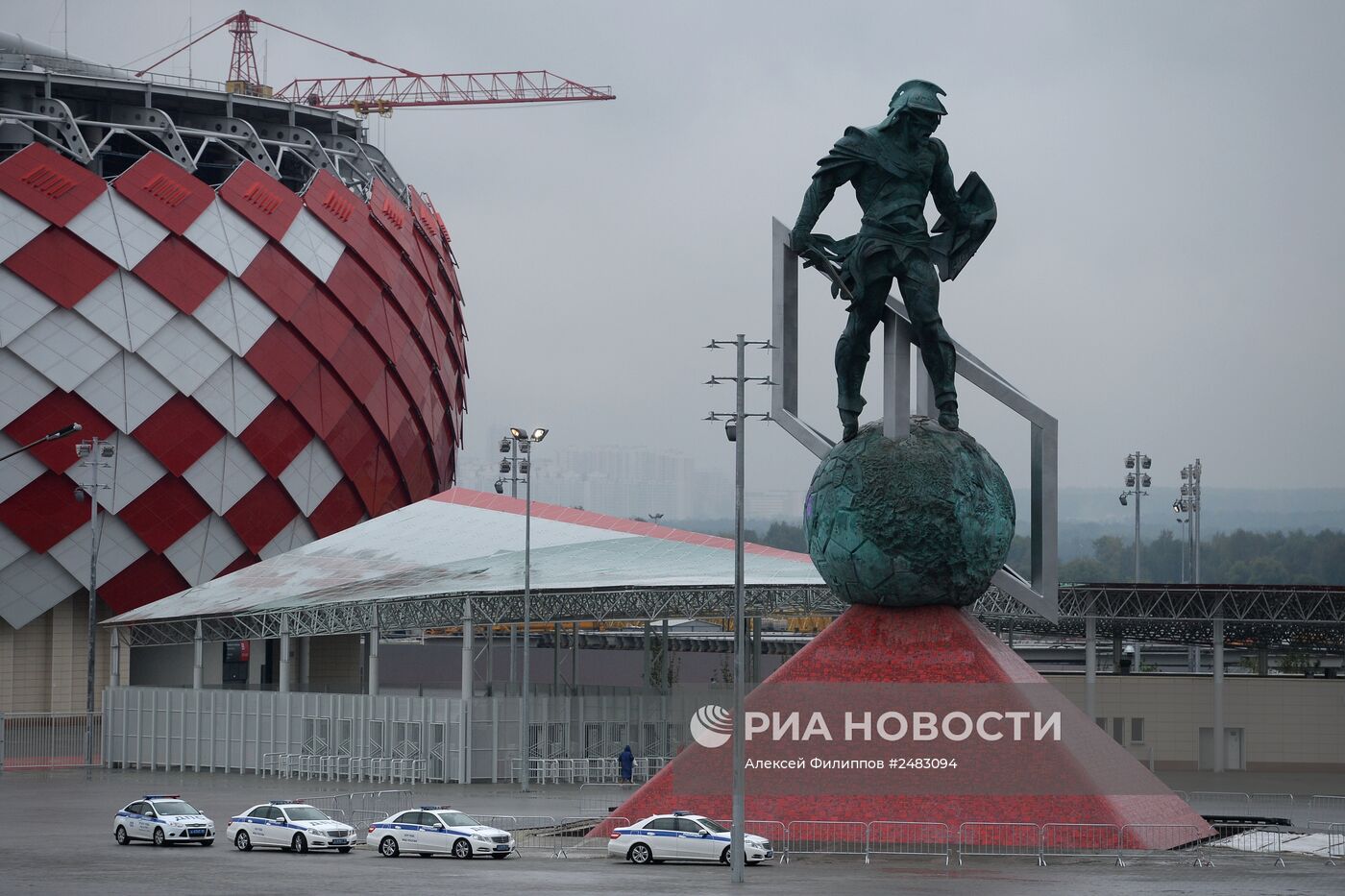 Открытие стадиона футбольного клуба "Спартак" "Открытие Арена"