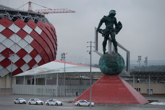 Открытие стадиона футбольного клуба "Спартак" "Открытие Арена"