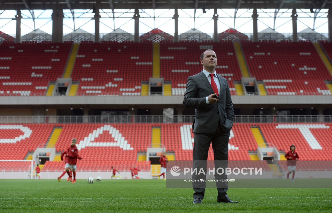 Открытие стадиона футбольного клуба "Спартак" "Открытие Арена"