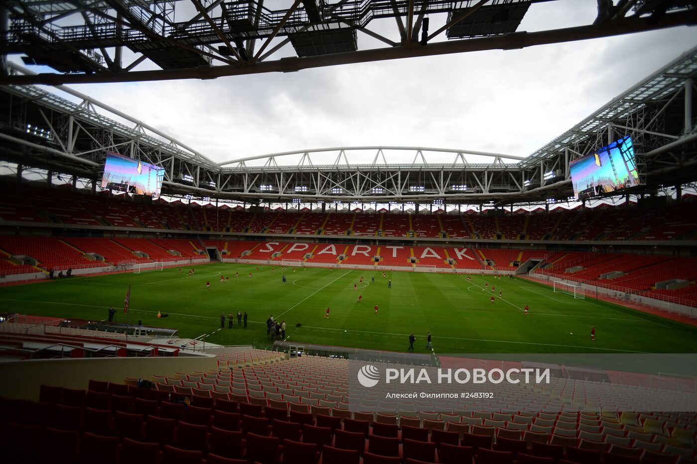 Открытие стадиона футбольного клуба "Спартак" "Открытие Арена"