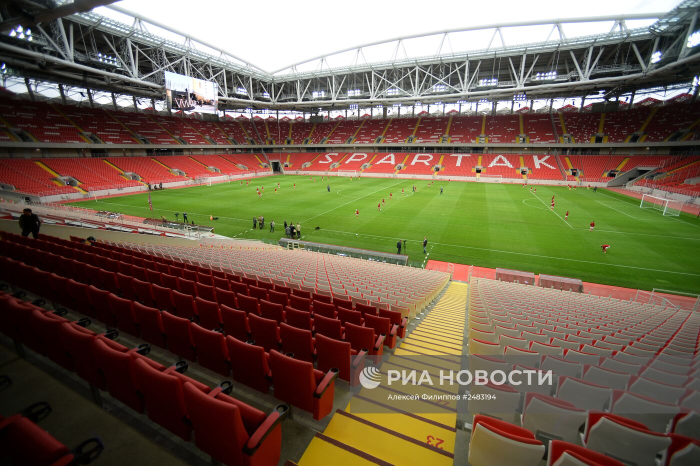 Открытие стадиона футбольного клуба "Спартак" "Открытие Арена"