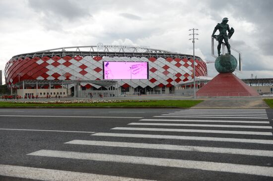 Открытие стадиона футбольного клуба "Спартак" "Открытие Арена"