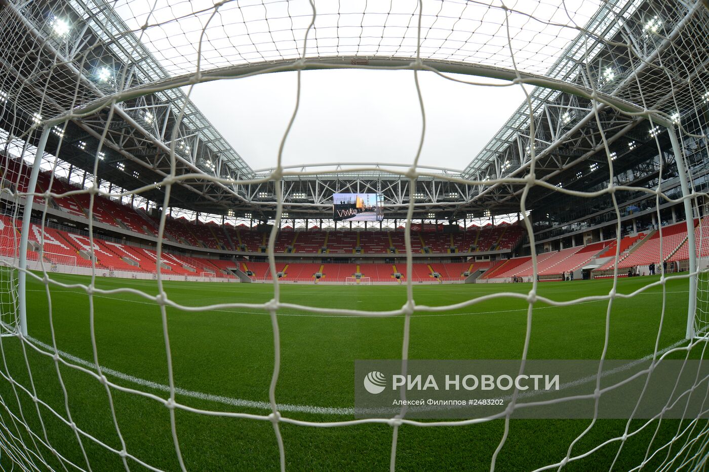 Открытие стадиона футбольного клуба "Спартак" "Открытие Арена"