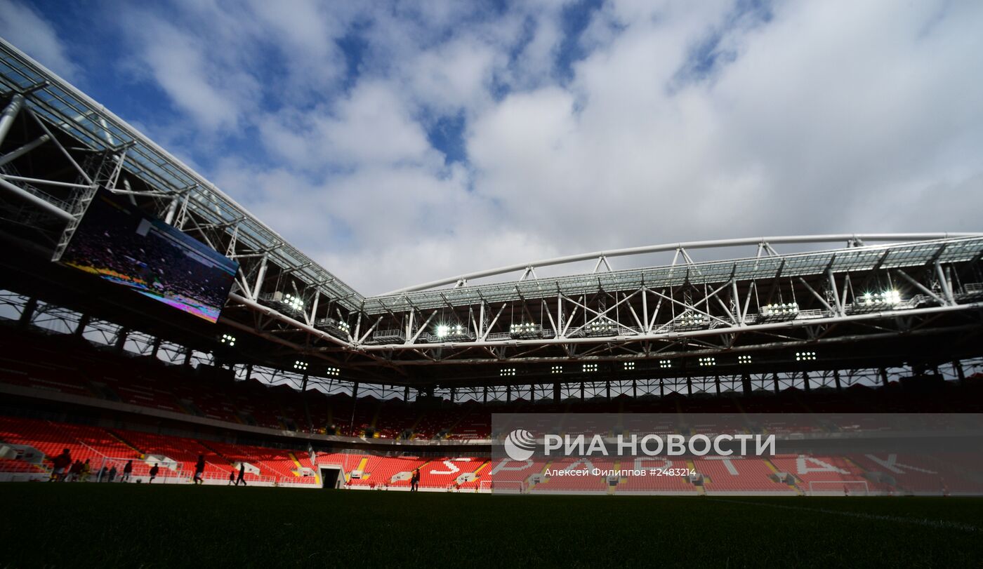 Открытие стадиона футбольного клуба "Спартак" "Открытие Арена"