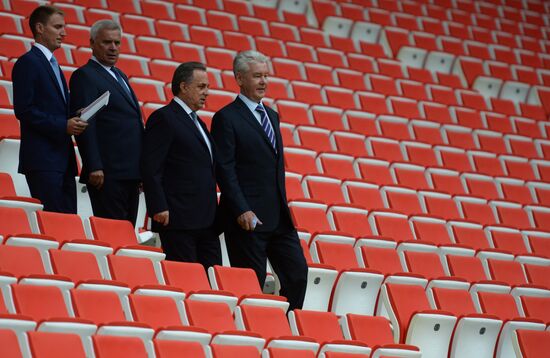 Открытие стадиона футбольного клуба "Спартак" "Открытие Арена"