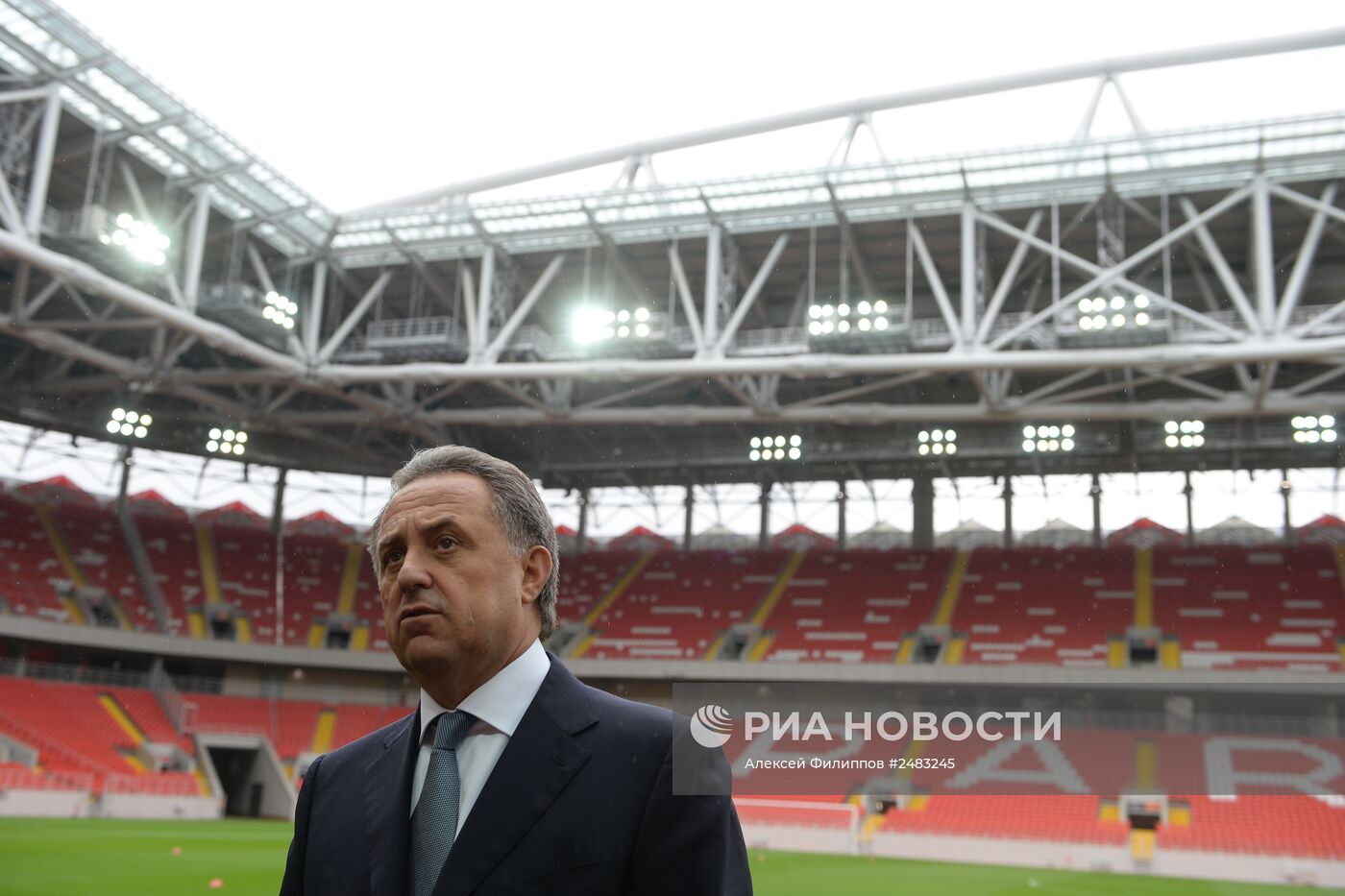 Открытие стадиона футбольного клуба "Спартак" "Открытие Арена"