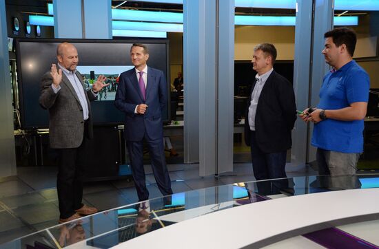 Интервью С.Нарышкина телекомпании Russia Today