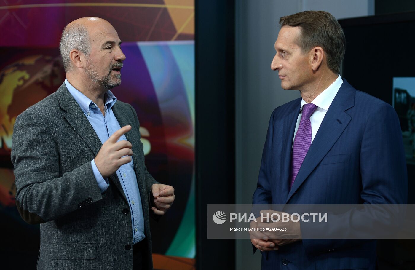 Интервью С.Нарышкина телекомпании Russia Today