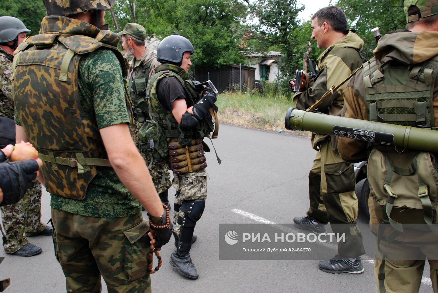 Ситуация в Иловайске Донецкой области