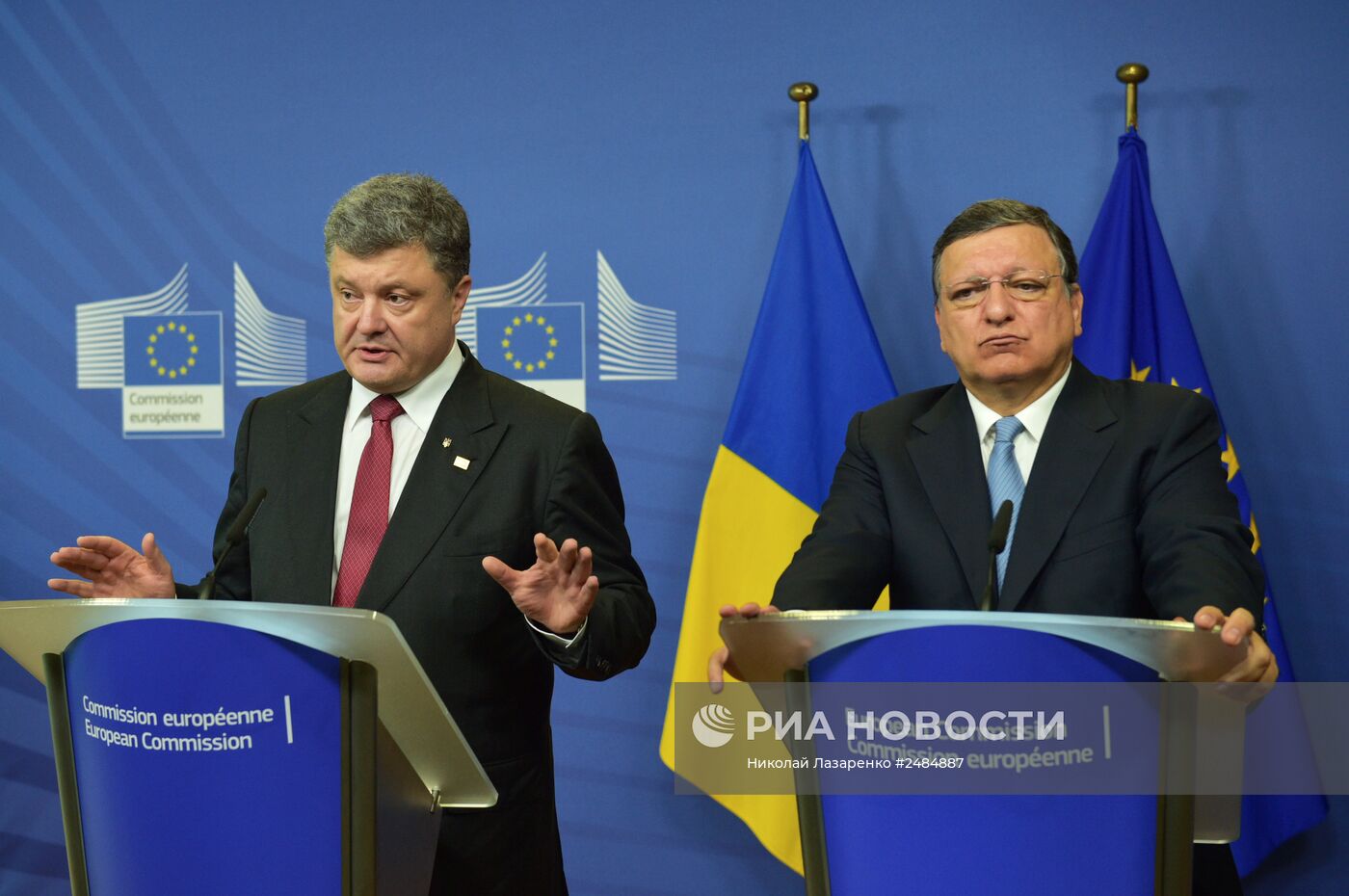 Визит президента Украины Петра Порошенко в Брюссель
