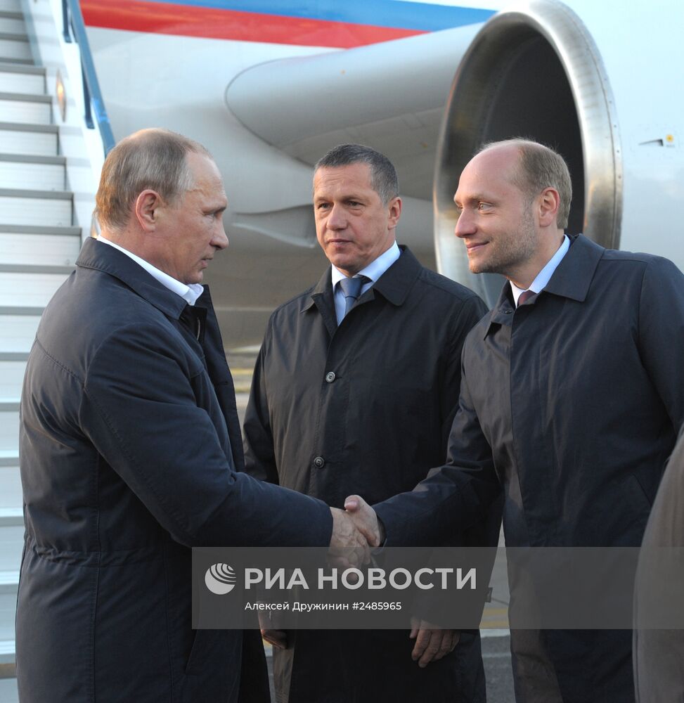 Рабочая поездка В.Путина в Дальневосточный федеральный округ