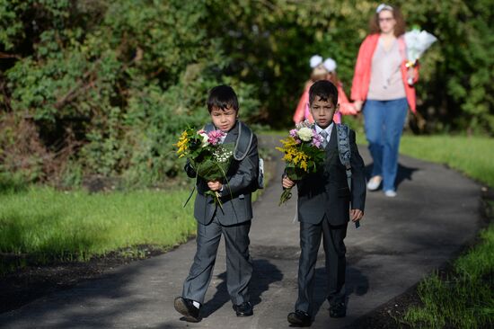 Начало нового учебного года в России