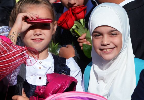 Начало нового учебного года в России