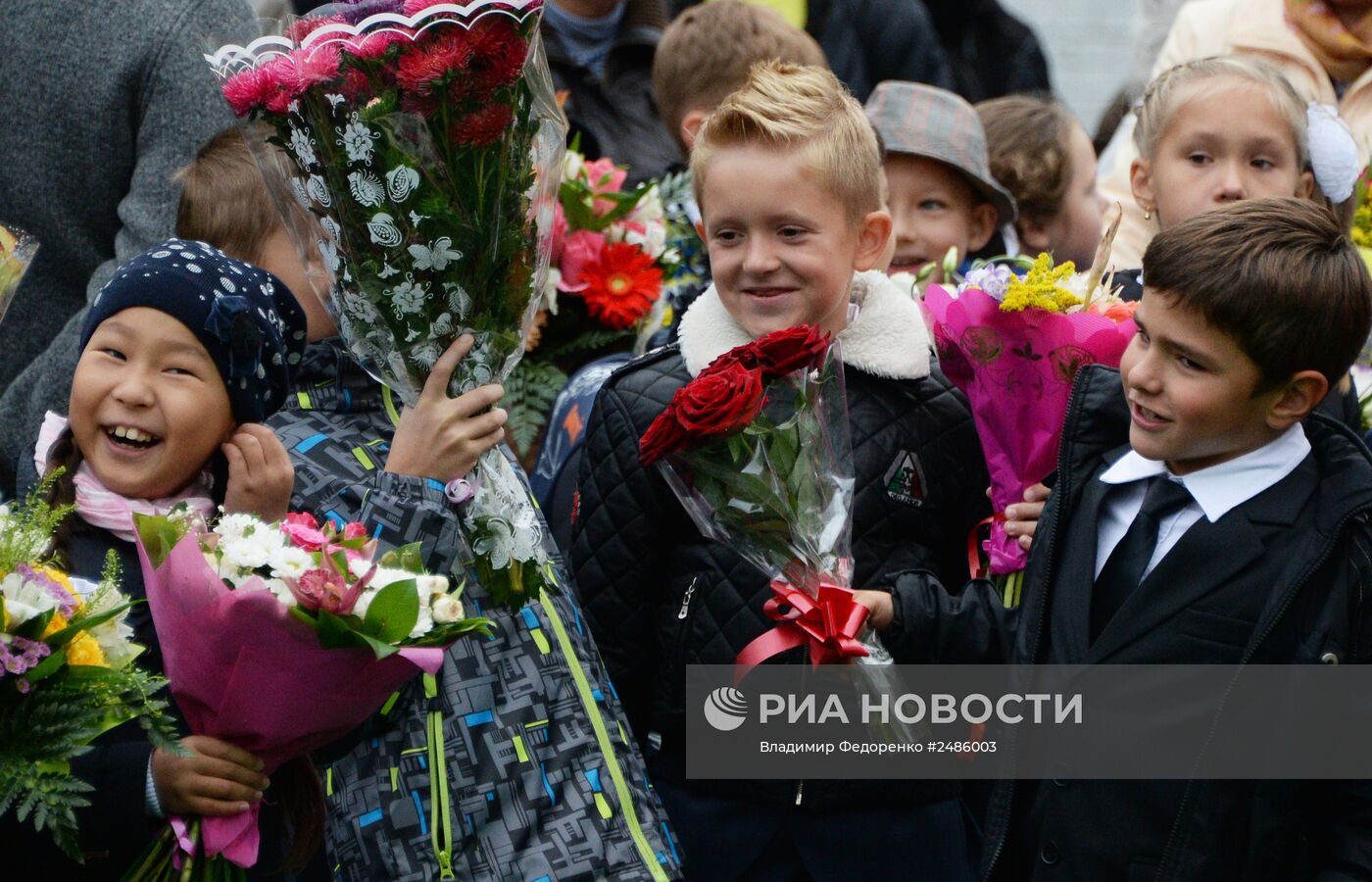 Начало учебного года в Москве