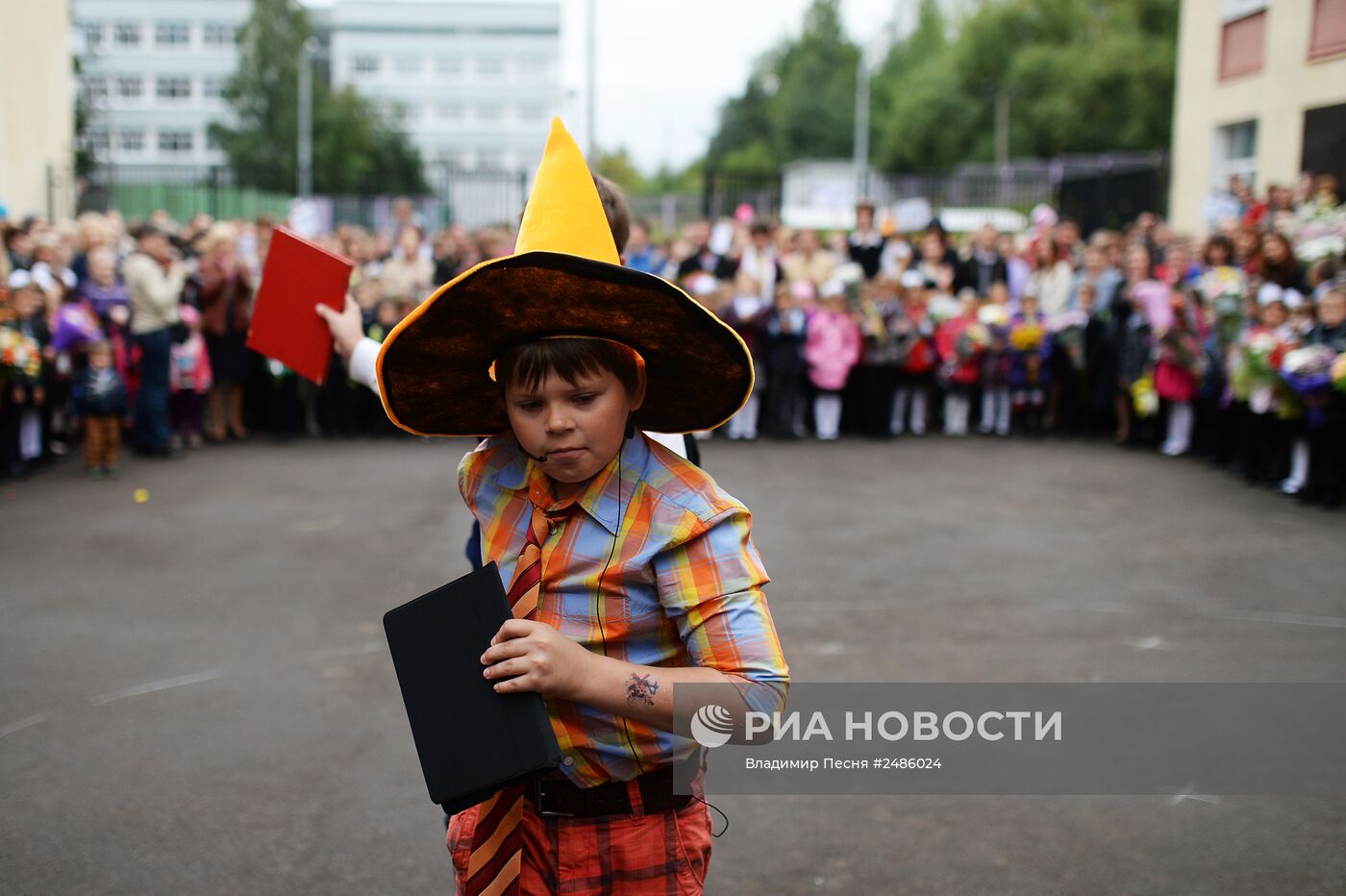 Начало учебного года в Москве