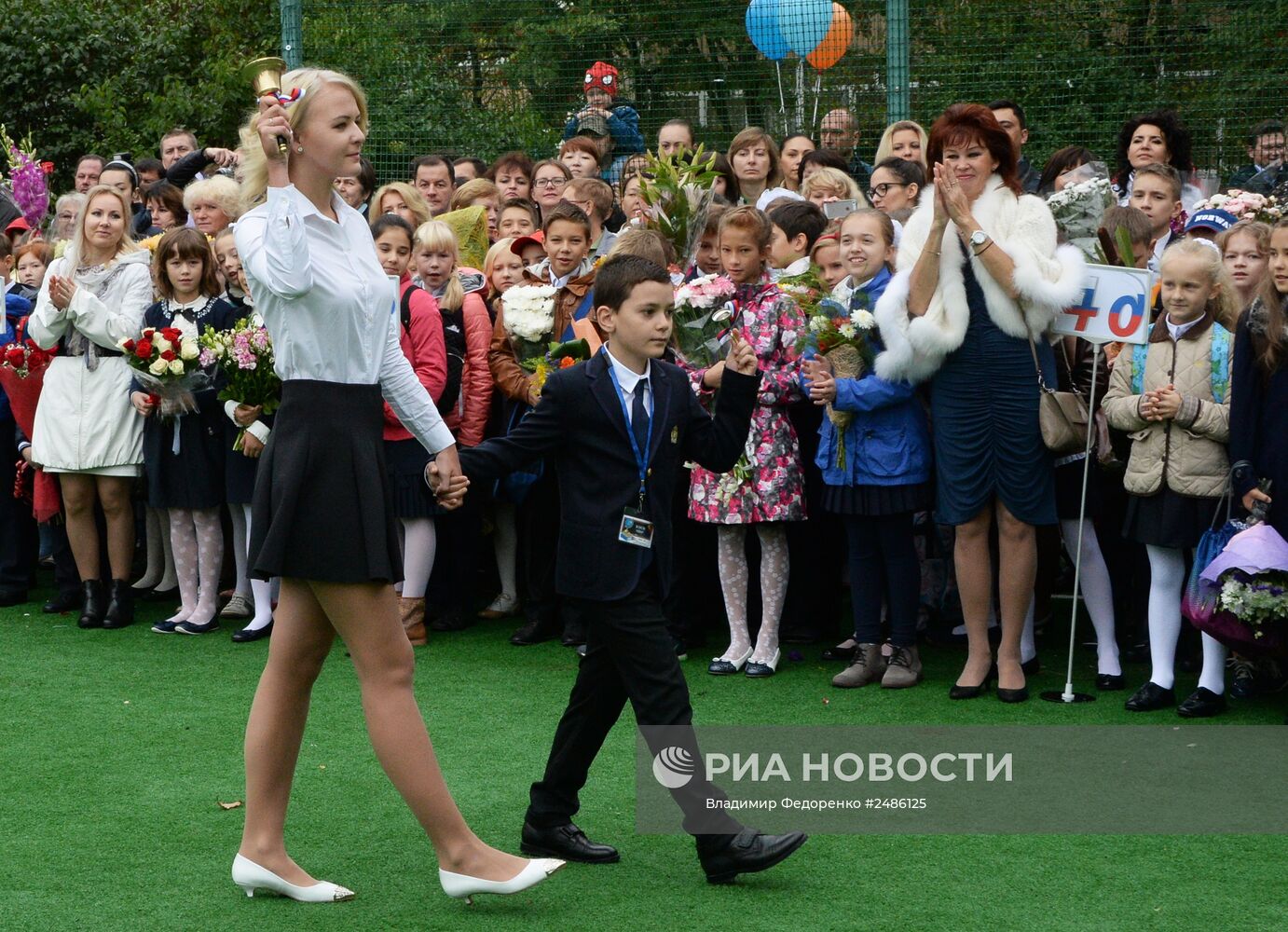 Начало учебного года в Москве