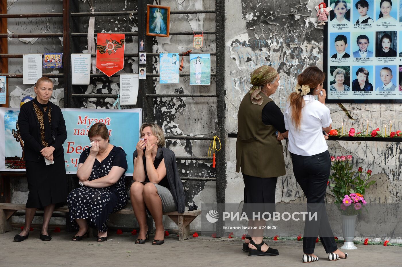 Траурные мероприятия, посвященные 10-й годовщине трагедии в Беслане