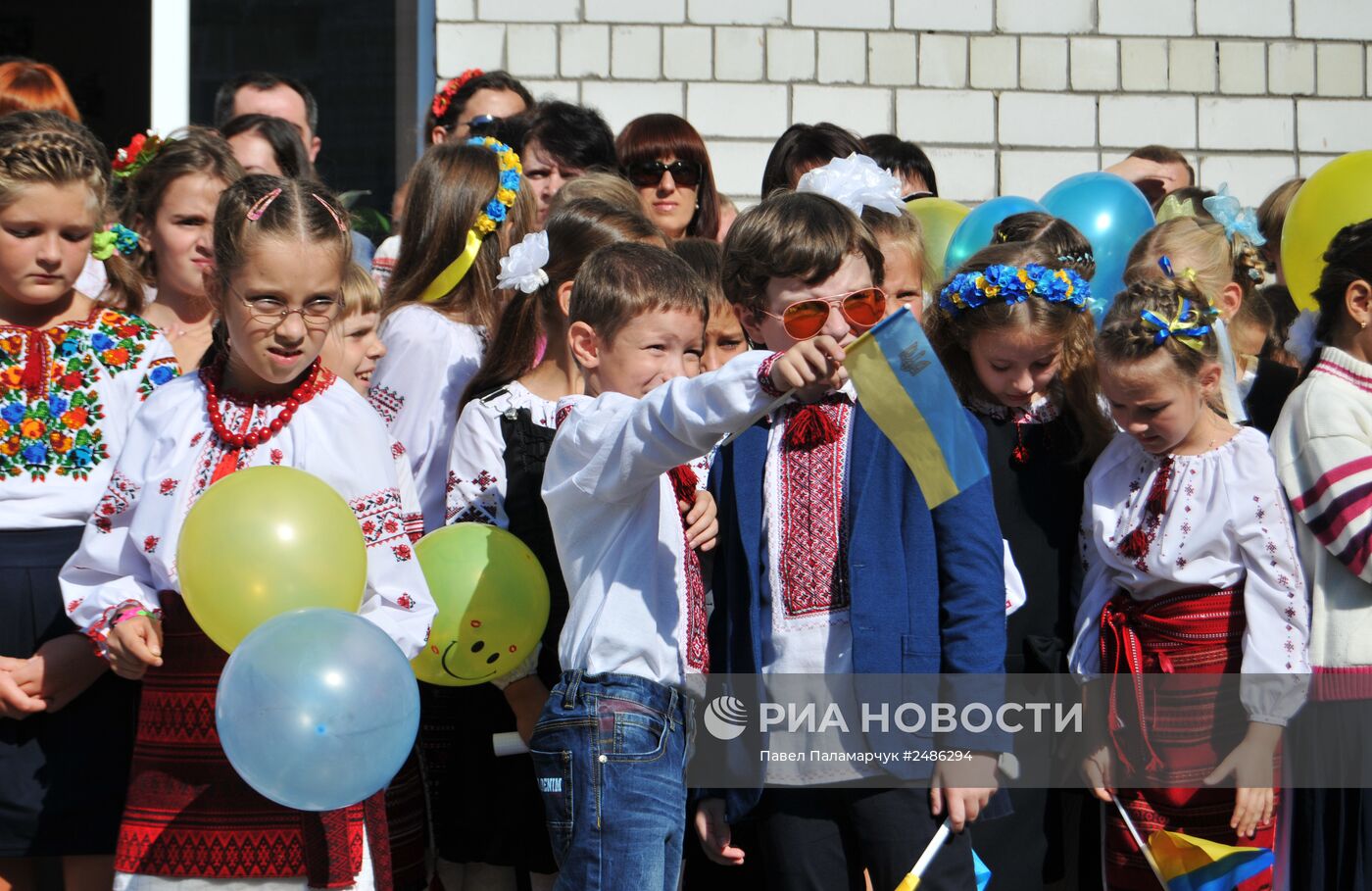 Начало учебного года в школах Украины