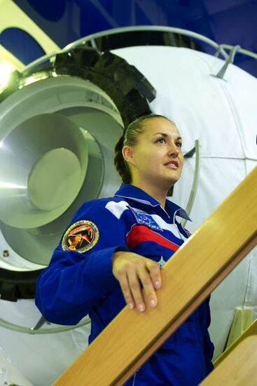 Экзамен основного и дублирующего экипажей "Союз ТМА-14М"