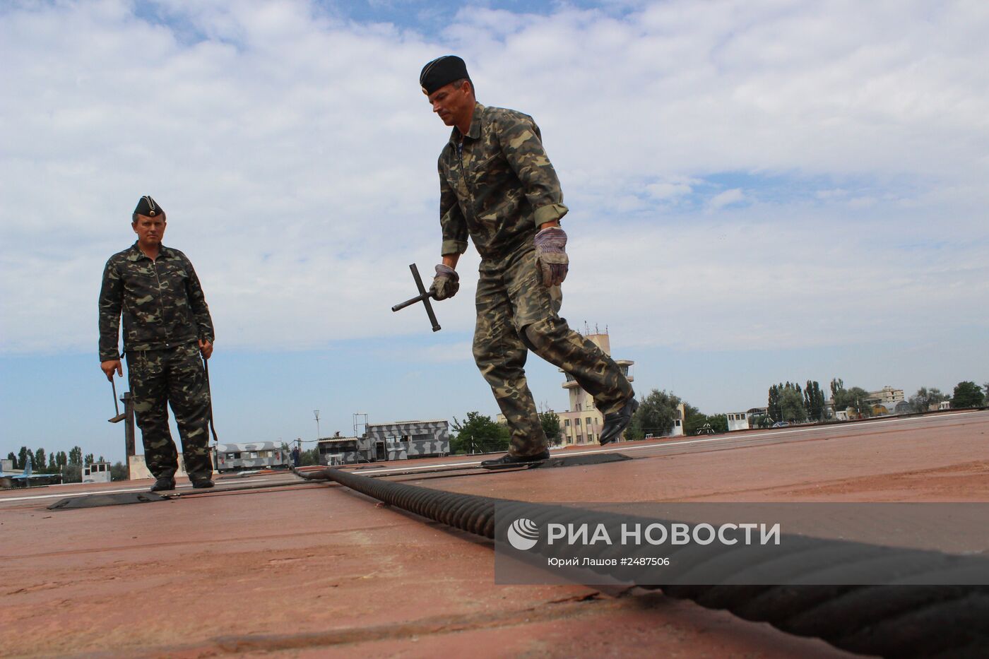 В Крыму восстановлен тренировочный комплекс "Нитка"