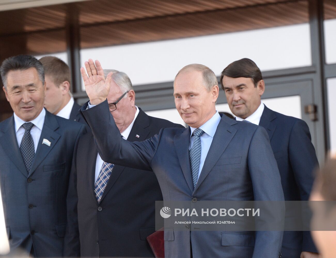 Рабочий визит В.Путина в Республику Алтай