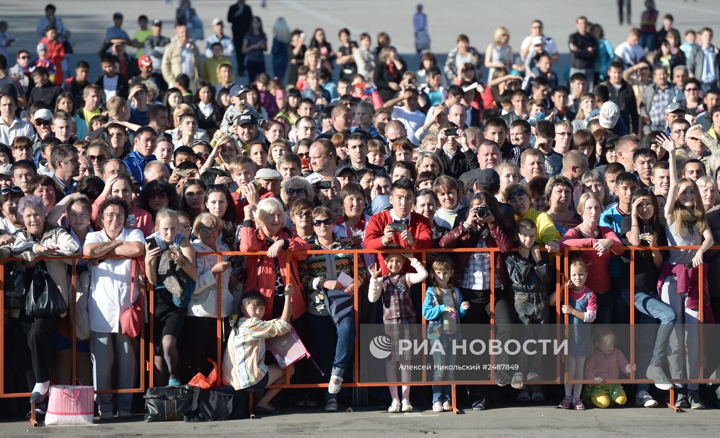 Рабочий визит В.Путина в Республику Алтай