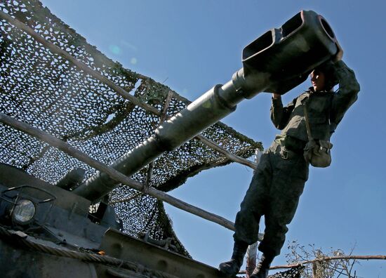 Военные учения в Калининградской области