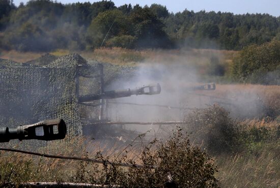 Военные учения в Калининградской области