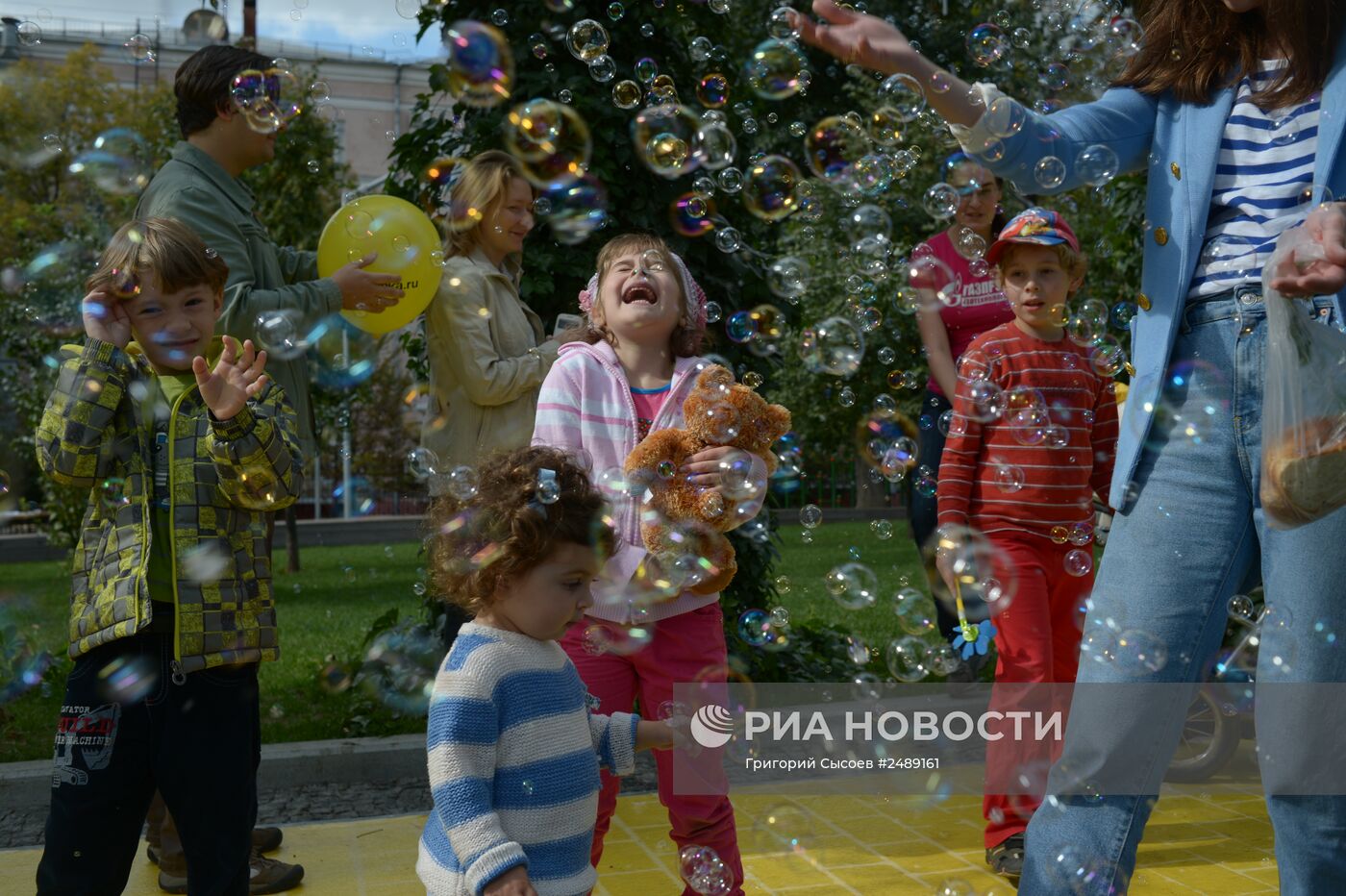 Празднование Дня города в Москве