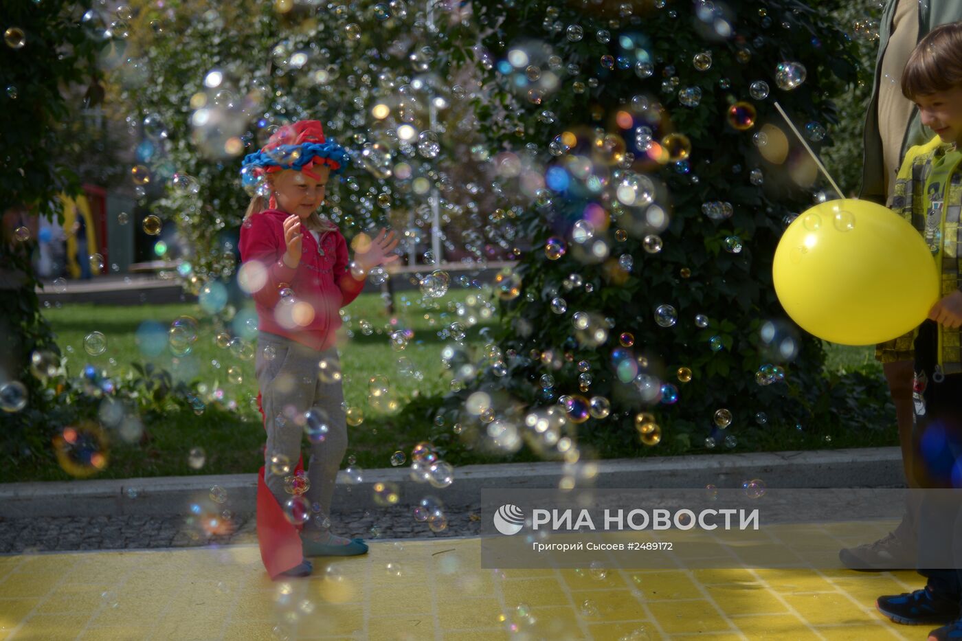 Празднование Дня города в Москве