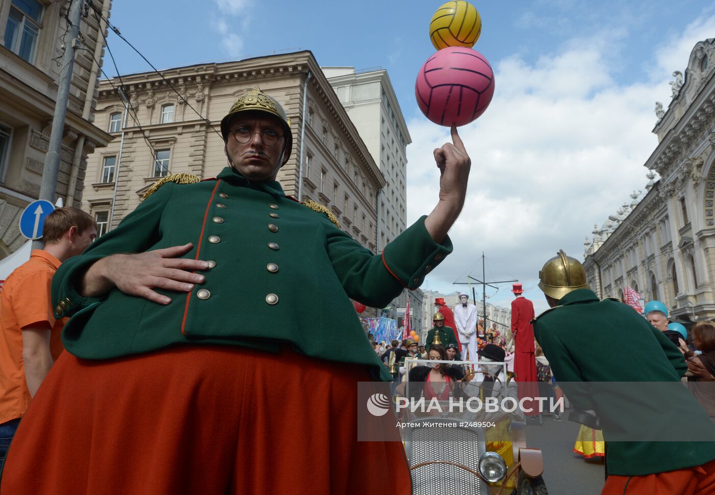 Празднование Дня города в Москве