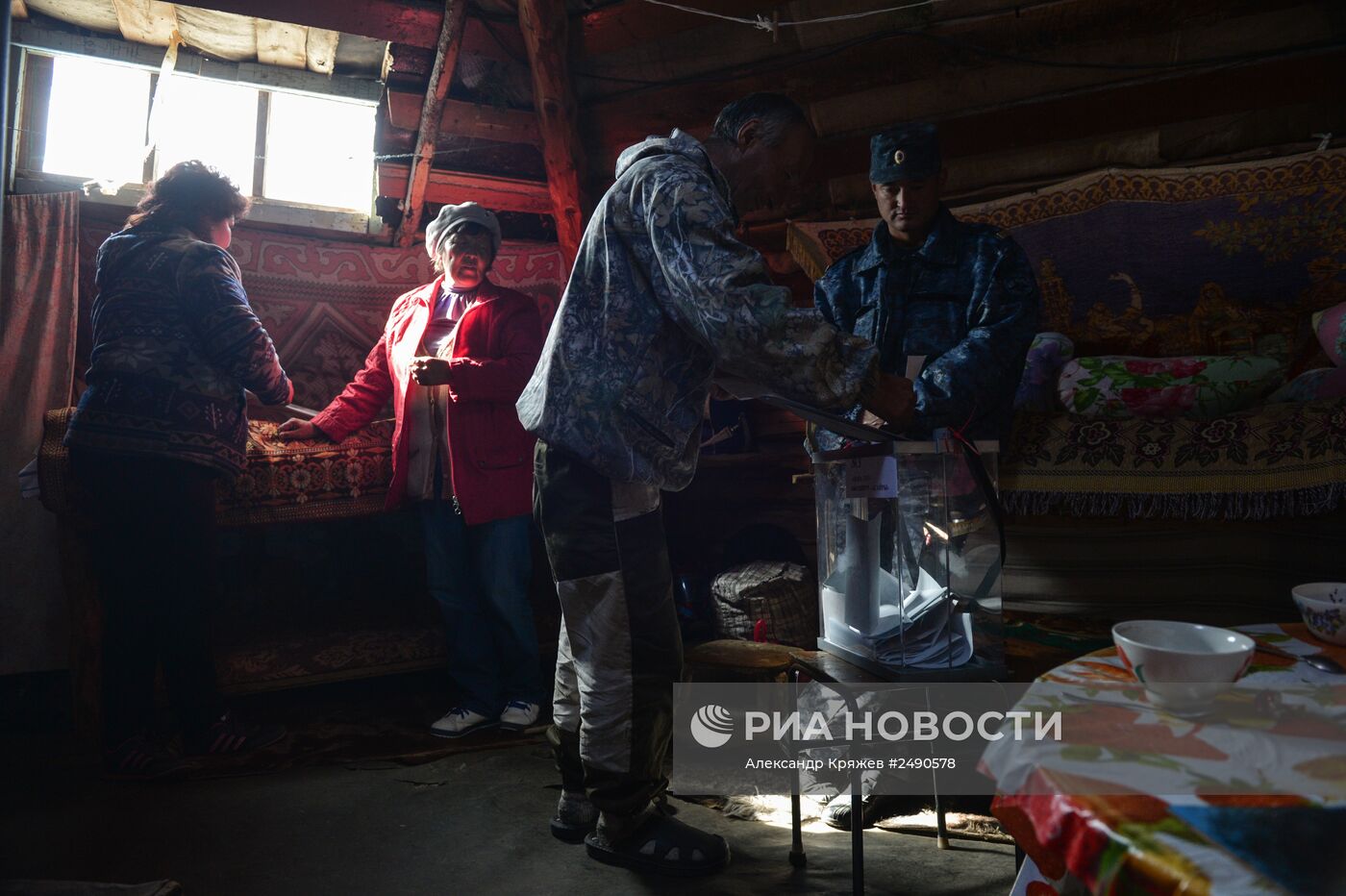 Досрочное голосование в Республике Алтай