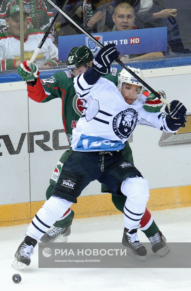 Хоккей. КХЛ. Матч "Ак Барс" - "Медвешчак"
