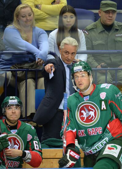 Хоккей. КХЛ. Матч "Ак Барс" - "Медвешчак"