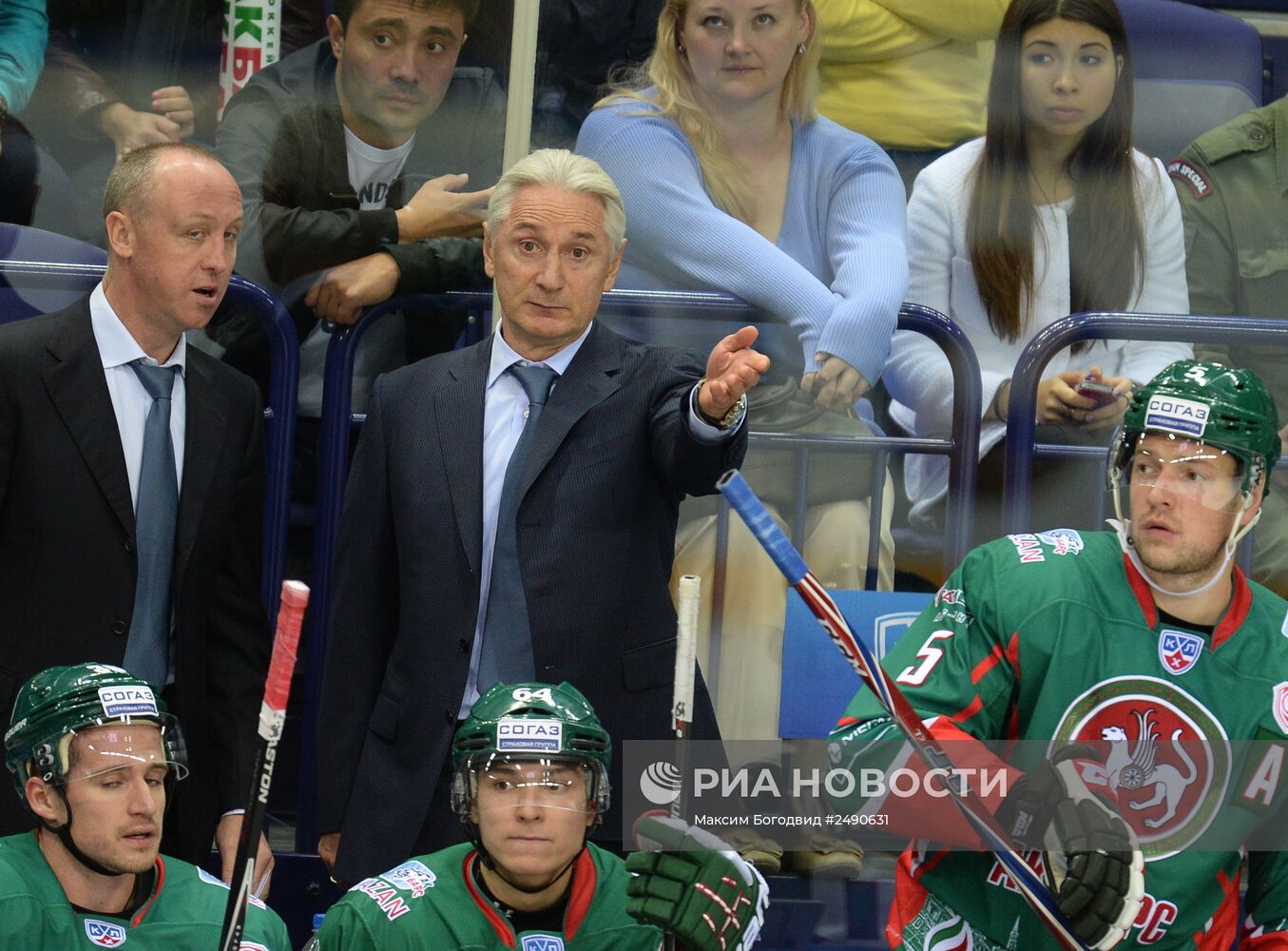 Хоккей. КХЛ. Матч "Ак Барс" - "Медвешчак"