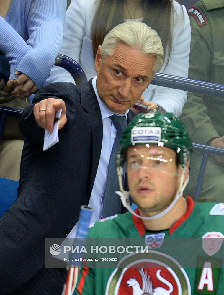 Хоккей. КХЛ. Матч "Ак Барс" - "Медвешчак"