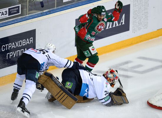 Хоккей. КХЛ. Матч "Ак Барс" - "Медвешчак"