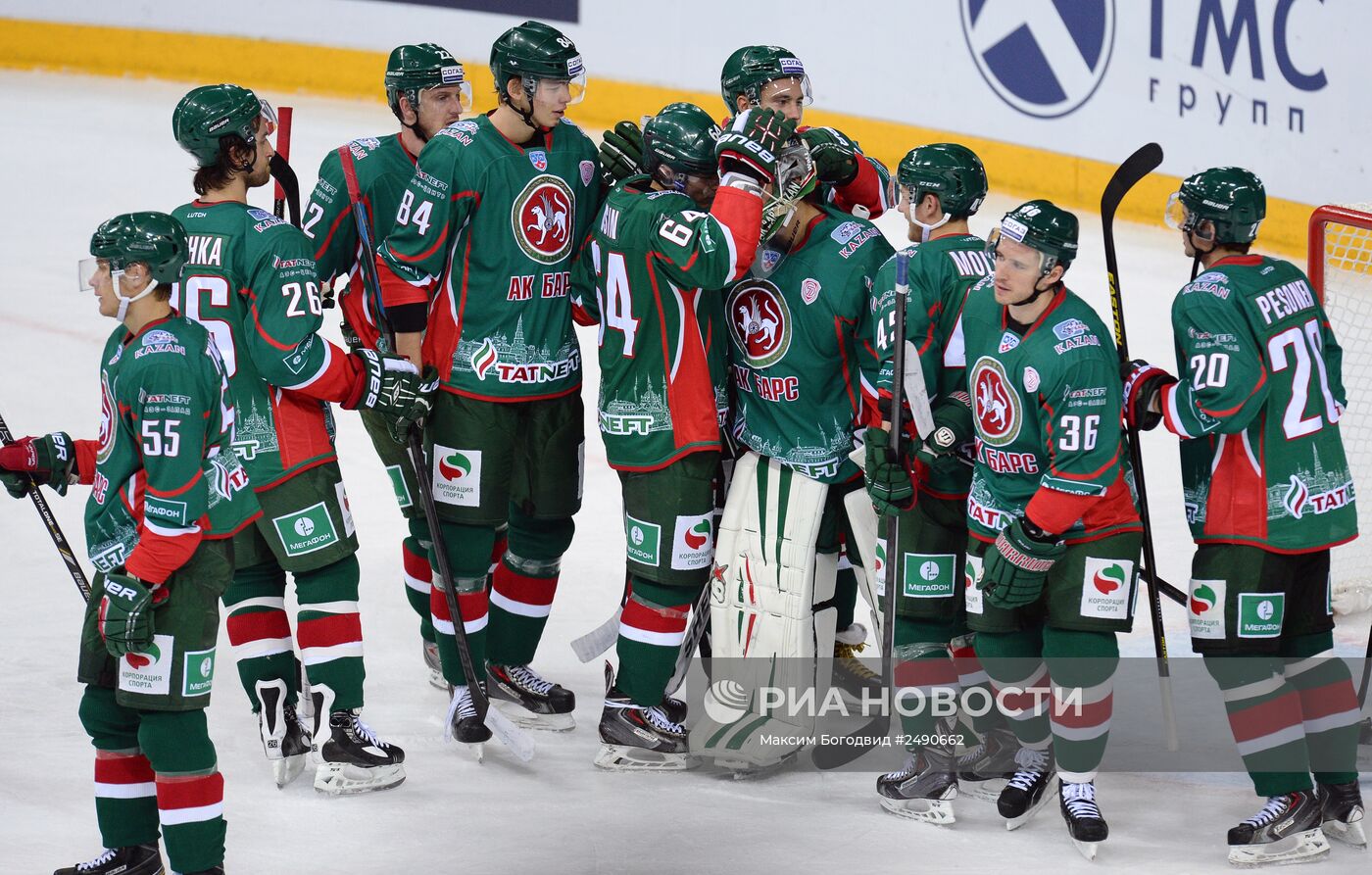 Хоккей. КХЛ. Матч "Ак Барс" - "Медвешчак"