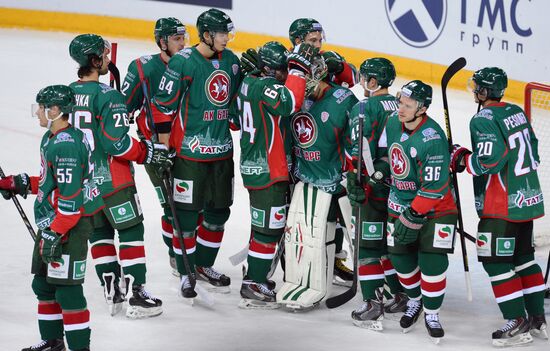 Хоккей. КХЛ. Матч "Ак Барс" - "Медвешчак"